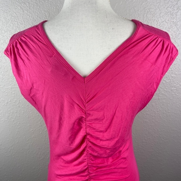 Pink Blouse with ruching - Picture 7 of 11